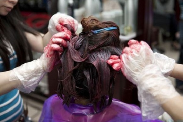 Không nên nhuộm tóc khi ngày cưới cận kề